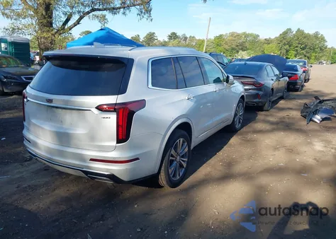 2022 Cadillac Xt6 Awd Premium Luxury из США, поврежденный, VIN 1GYKPDRS3NZ124924